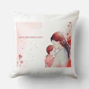 i love you mama throw pillow