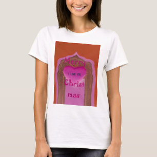 I love You Merry Christmas Heart T-Shirt