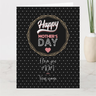 I love you mom card