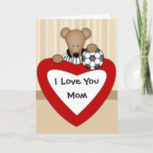 I Love You Mom card