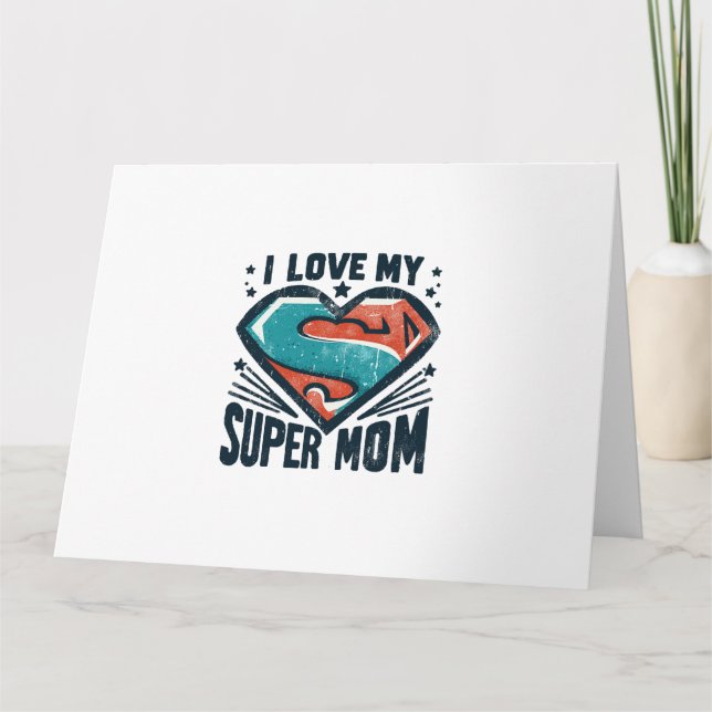  I Love You Mom Card (Front)