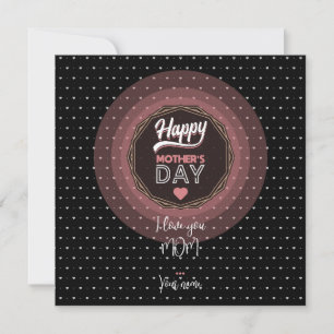 I love you mom card