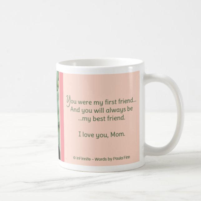 I Love You, Mom Coffee Mug (Right)