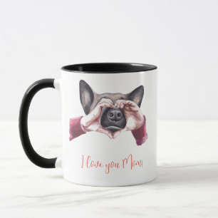 "I Love you Mom!" Dog Mom Mug