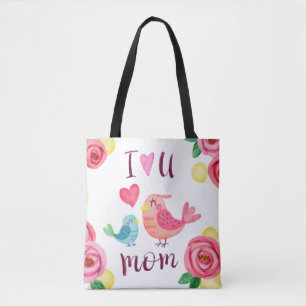 I Love You Mom Mother's Day Tote Bag