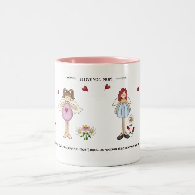 I Love You Mom Mug (Center)