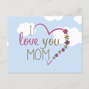 I Love You Mom, Postcard