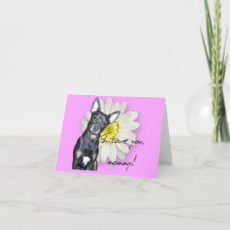 I Love You, Mommy Card