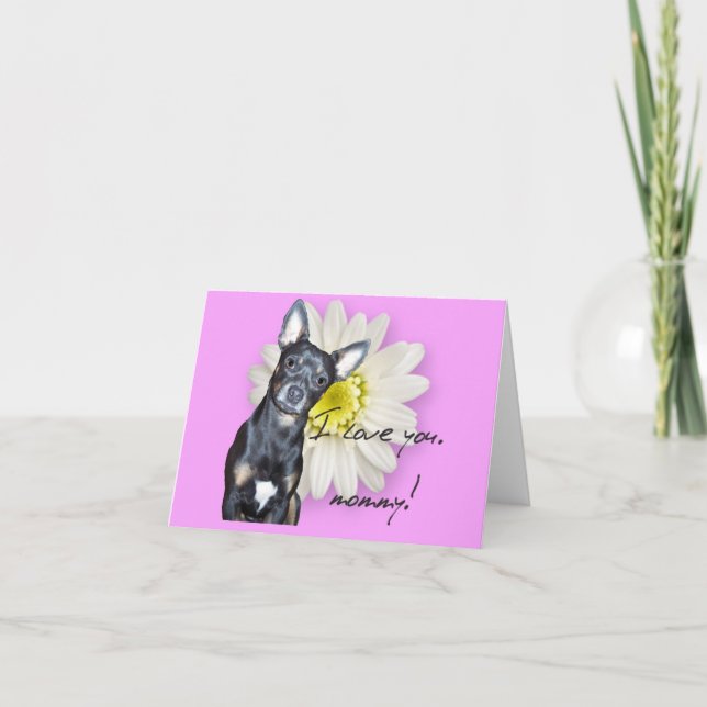 I Love You, Mommy Card (Front)