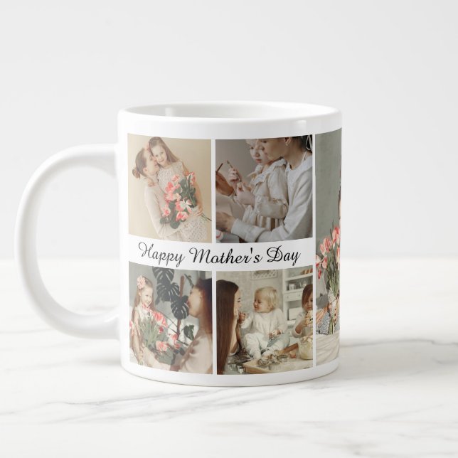  I Love You Mommy – Happy Mother’s Day Gift |  Large Coffee Mug (Left)