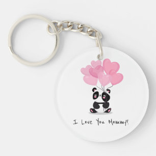 I Love You Mommy Mother's Day   Keychain