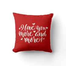I Love You More and More Hand Lettered