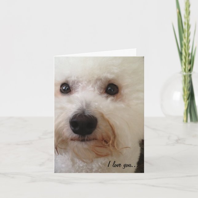 "I Love You...More!" Card (Front)