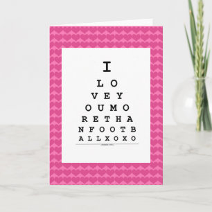 I Love You More Football Valentine's Day Card