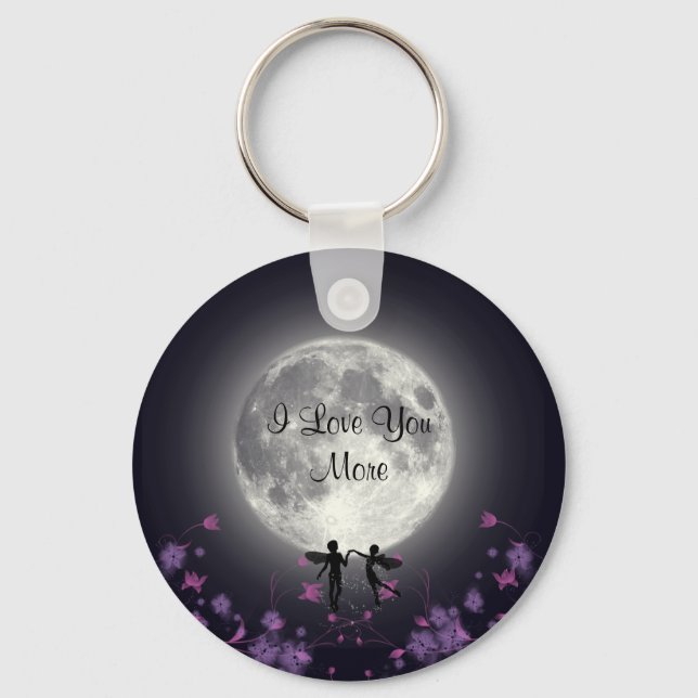 I Love You More Keychain (Front)