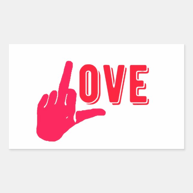 I love you more. sticker (Front)
