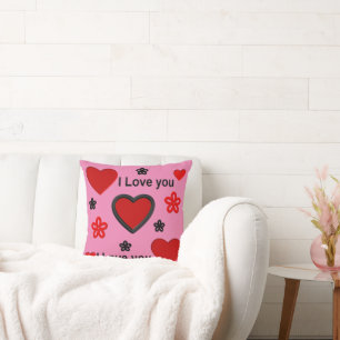 I love you ...more than any words can say. throw p pillow