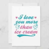 I Love You More Than Ice Cream