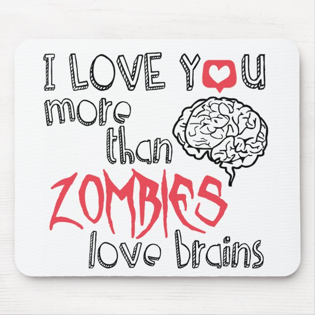 I love you [Mousepad] Mouse Pad (Front)