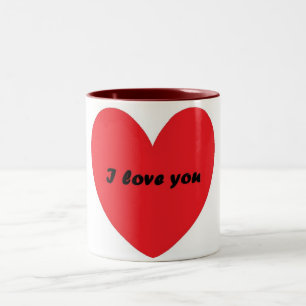 I love you mug