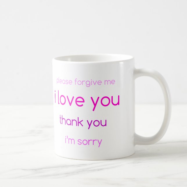 i love you mug (Right)