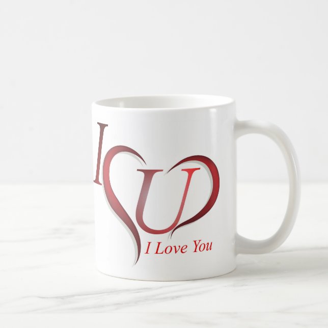 I Love You Mug (Right)