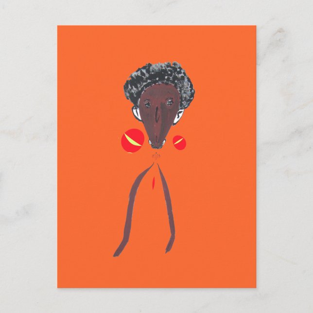 I love you Nakupenda Swahili Postcard (Front)