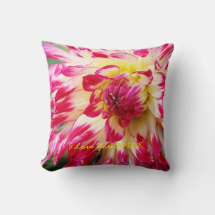 I Love You NAME Throw Pillow