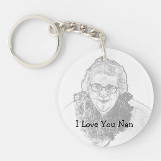 I love you Nan Keyring