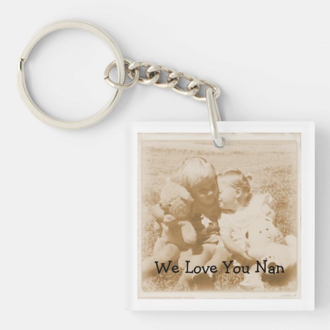 I love you Nan Keyring (Front)