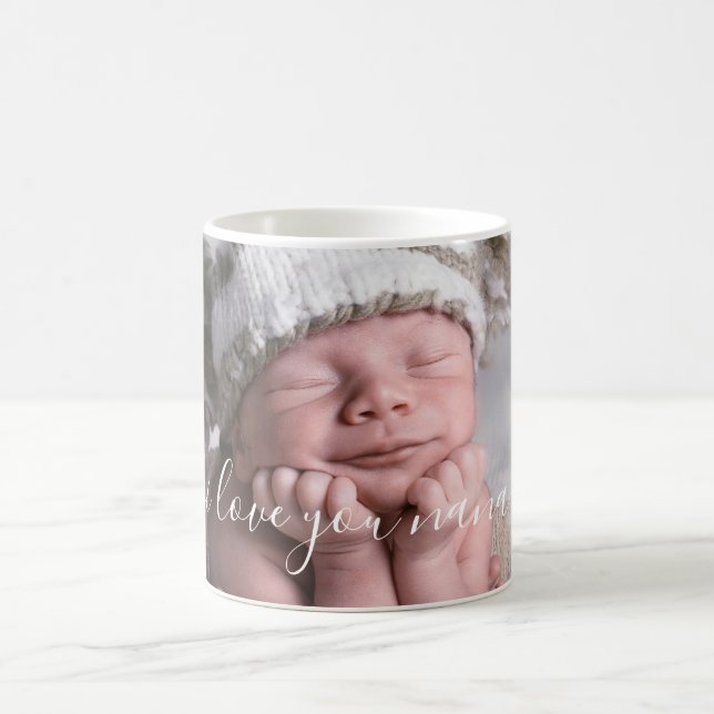 I Love You Nana DIY Photo Mug (Center)