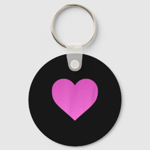 I Love You Nk Purple Heart Valentine's Day Emotico Keychain