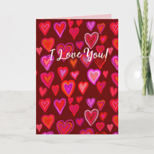 I Love You! Note Card