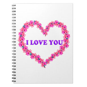 I Love You Notebook