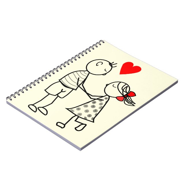 I LOVE YOU NOTEBOOK (Left Side)