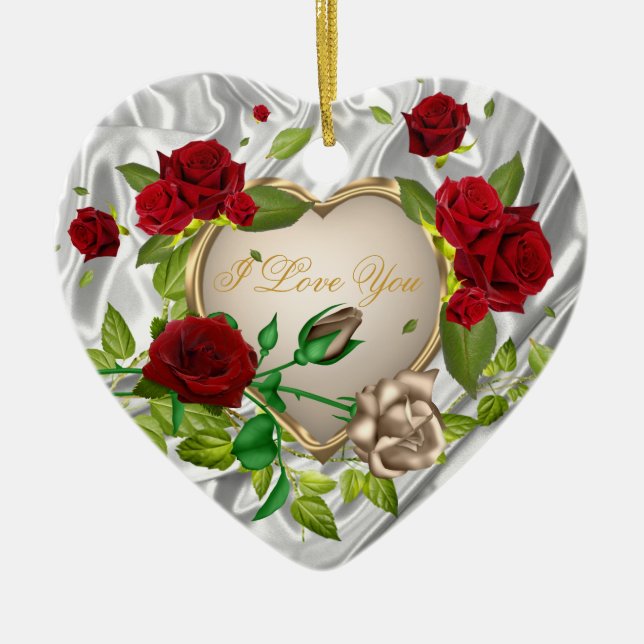 I Love You Ornament (Front)