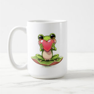 I Love You Personalized Chibi Toad Coffee Mug