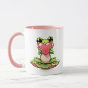 I Love You   Personalized Chibi Toad Mug