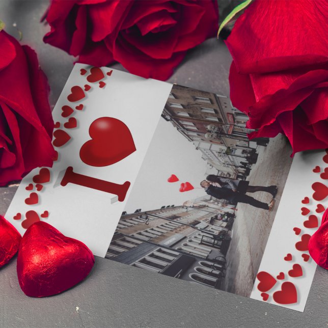 I Love You Personalized Valentines Day  Card (Creator Uploaded)