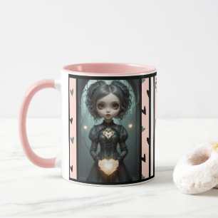 I LOVE YOU personlizable heart mug gift 