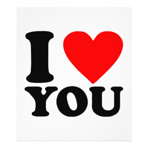 I Love You Photo Print