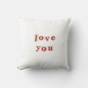 I love you pillow
