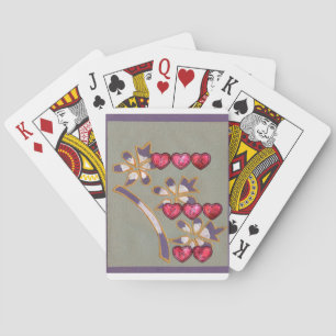I love you playing cards