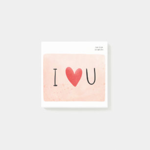 I love you Post-it Notes