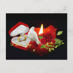 I love you- Postcard