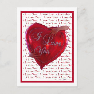 I Love You Postcard