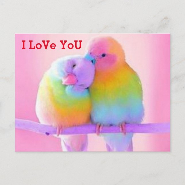 I love you postcard (Front)