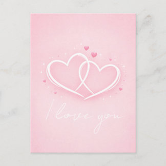 I love you postcard