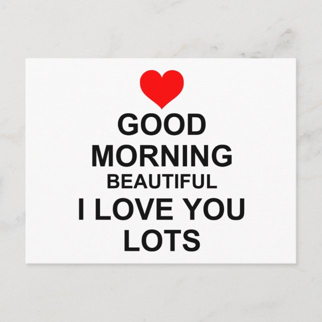 i love you postcard (Front)