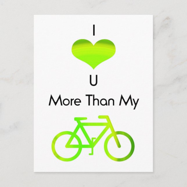 I love you postcard (Front)